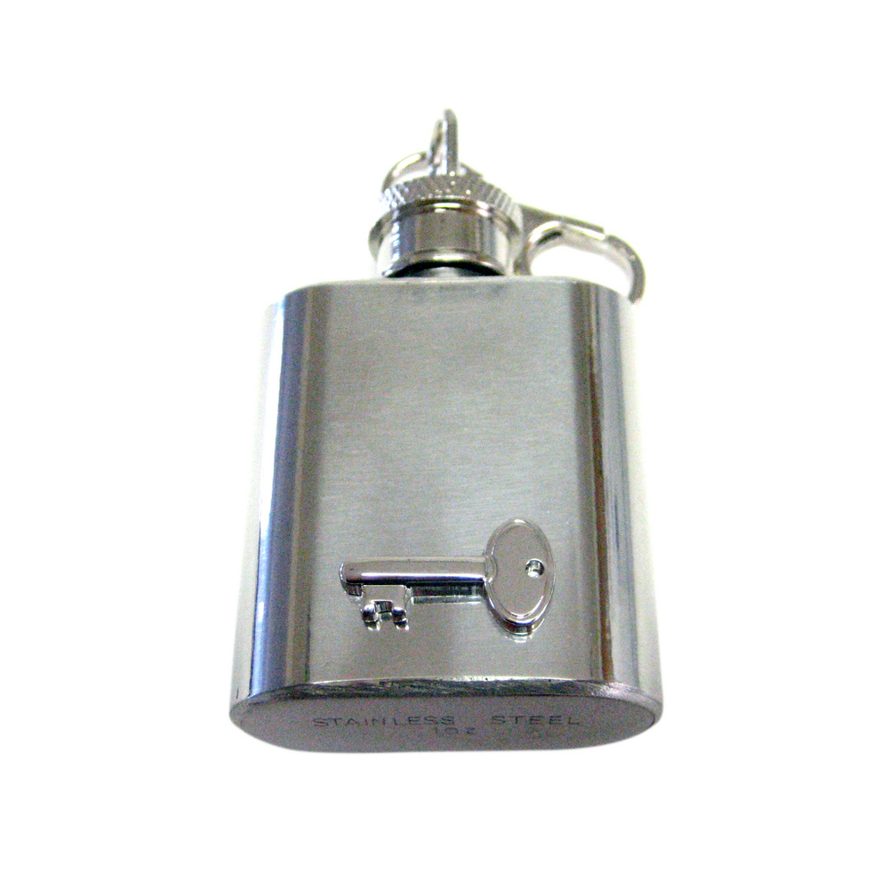Locking Key Key Chain Flask - image 1